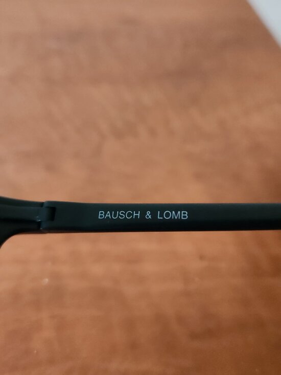 Ray-Ben Bausch & Lomb Lenses W2500 OMAS P S8 Black Sunglasses Gold Mirror Lenses main image 6